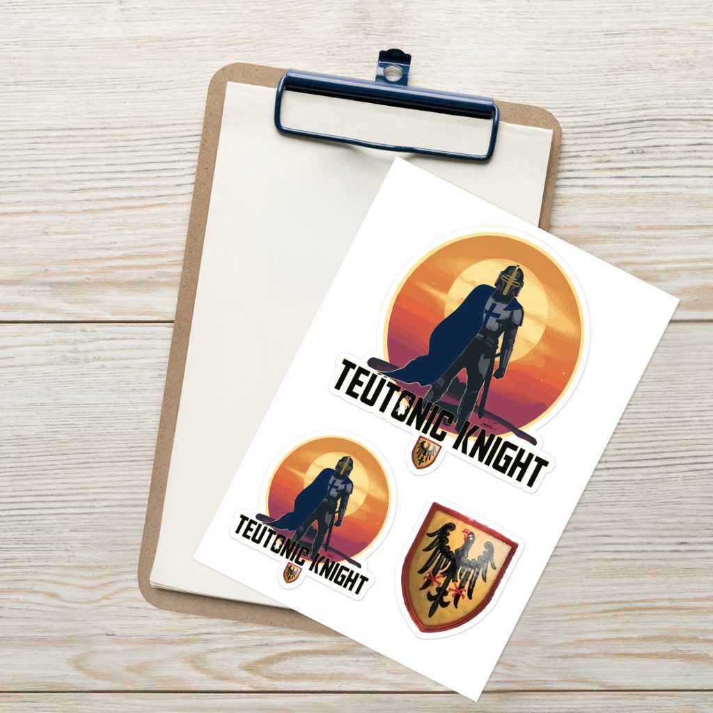 AOE Teutonic Knight – Sticker sheet