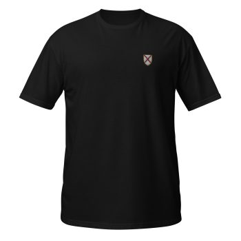 AOE Burgindians Shield – Embroidered T-Shirt