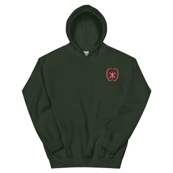 AOE Berber Shield – Embroidered Hoodie