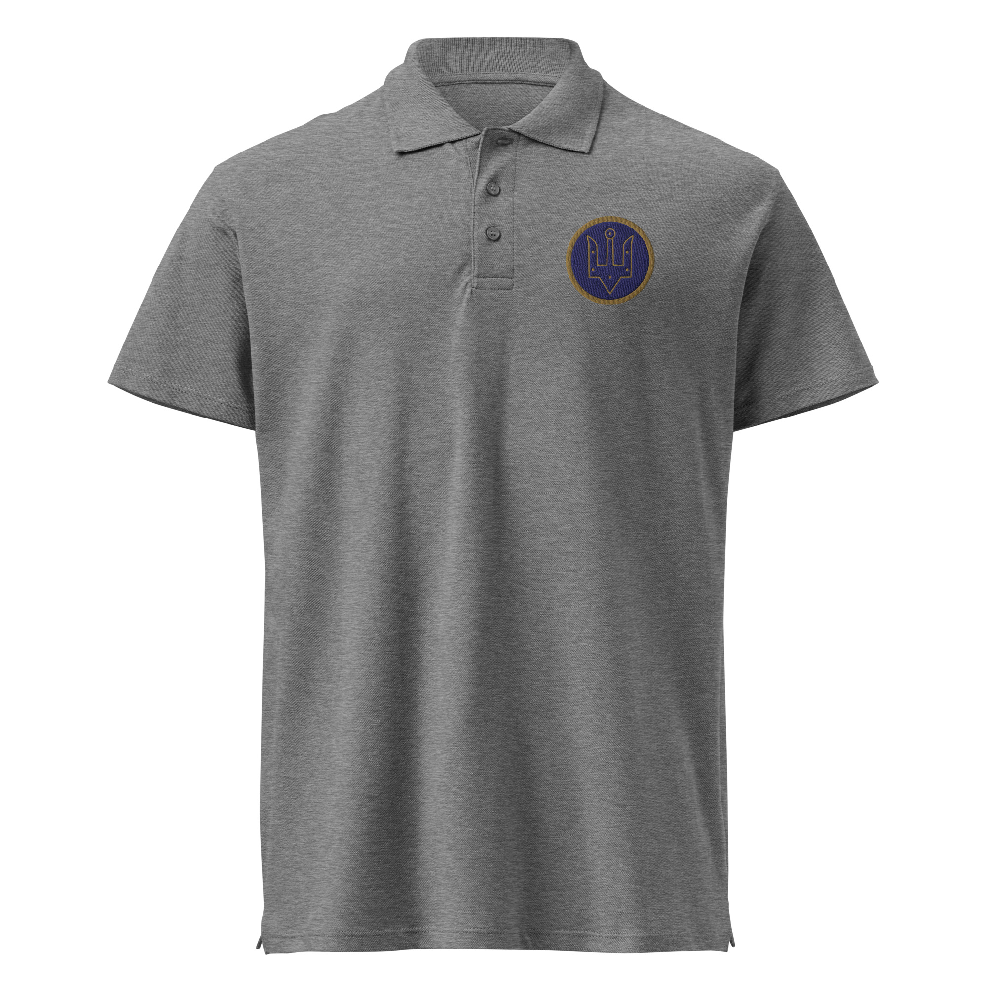 AOE Slavs Shield – Embroidered pique polo shirt AOE Slavs Shield – Embroidered pique polo shirt