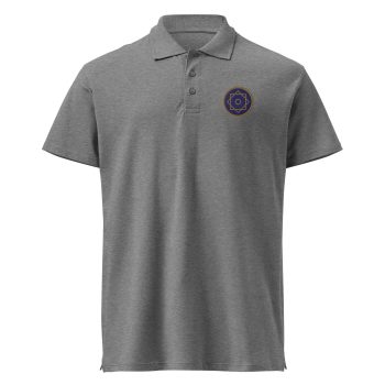 AOE Saracens Shield – Embroidered pique polo shirt