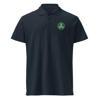 AOE Celts Shield – Embroidered pique polo shirt