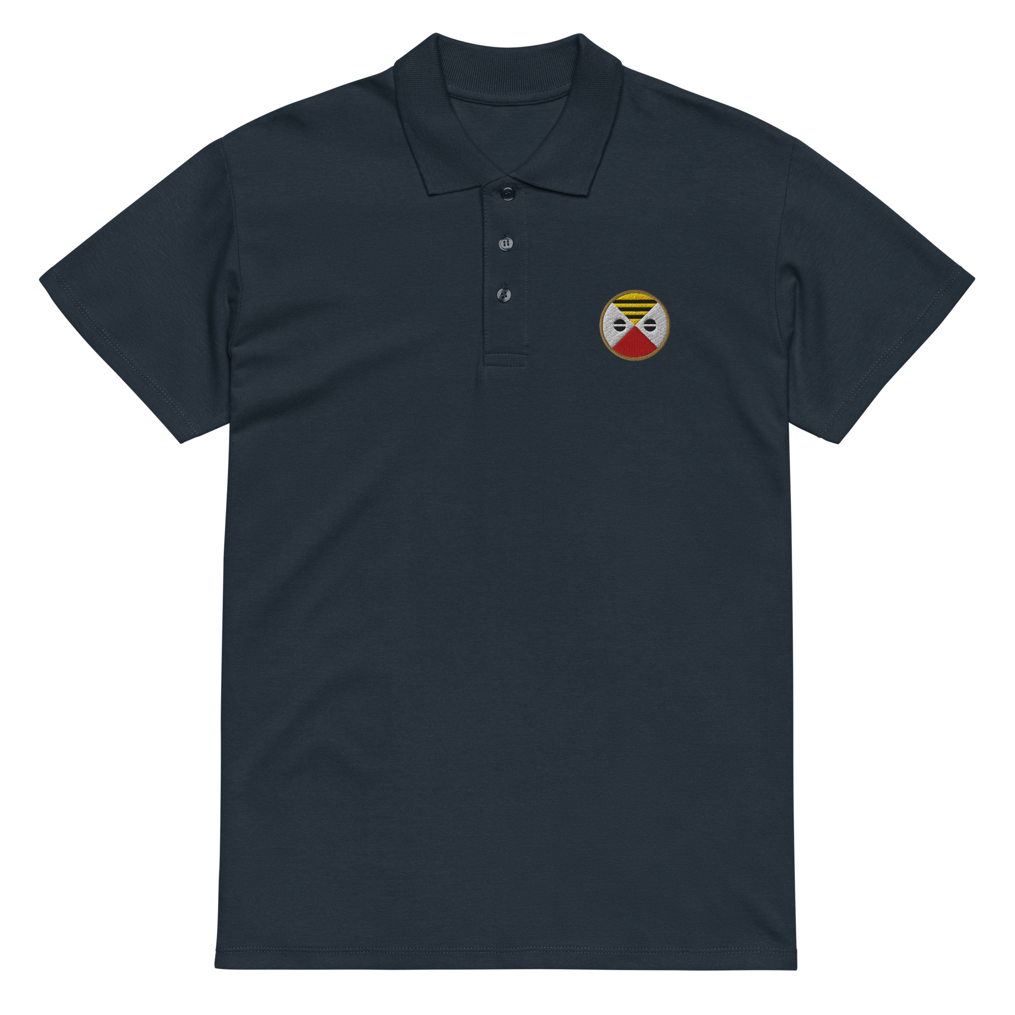 AOE Mali Shield - Embroidered pique polo shirt