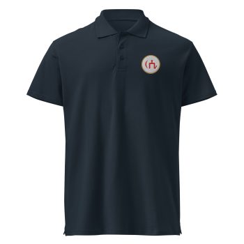 AOE Tatars Shield – Embroidered pique polo shirt