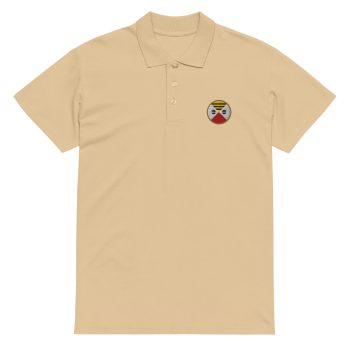 AOE Mali Shield – Embroidered pique polo shirt