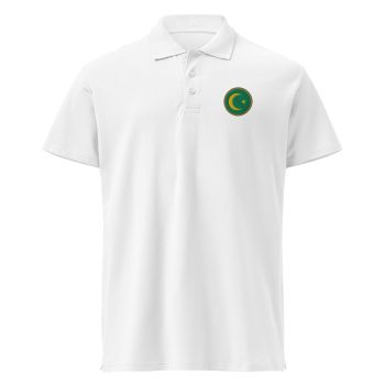 AOE Turks Shield – Embroidered pique polo shirt